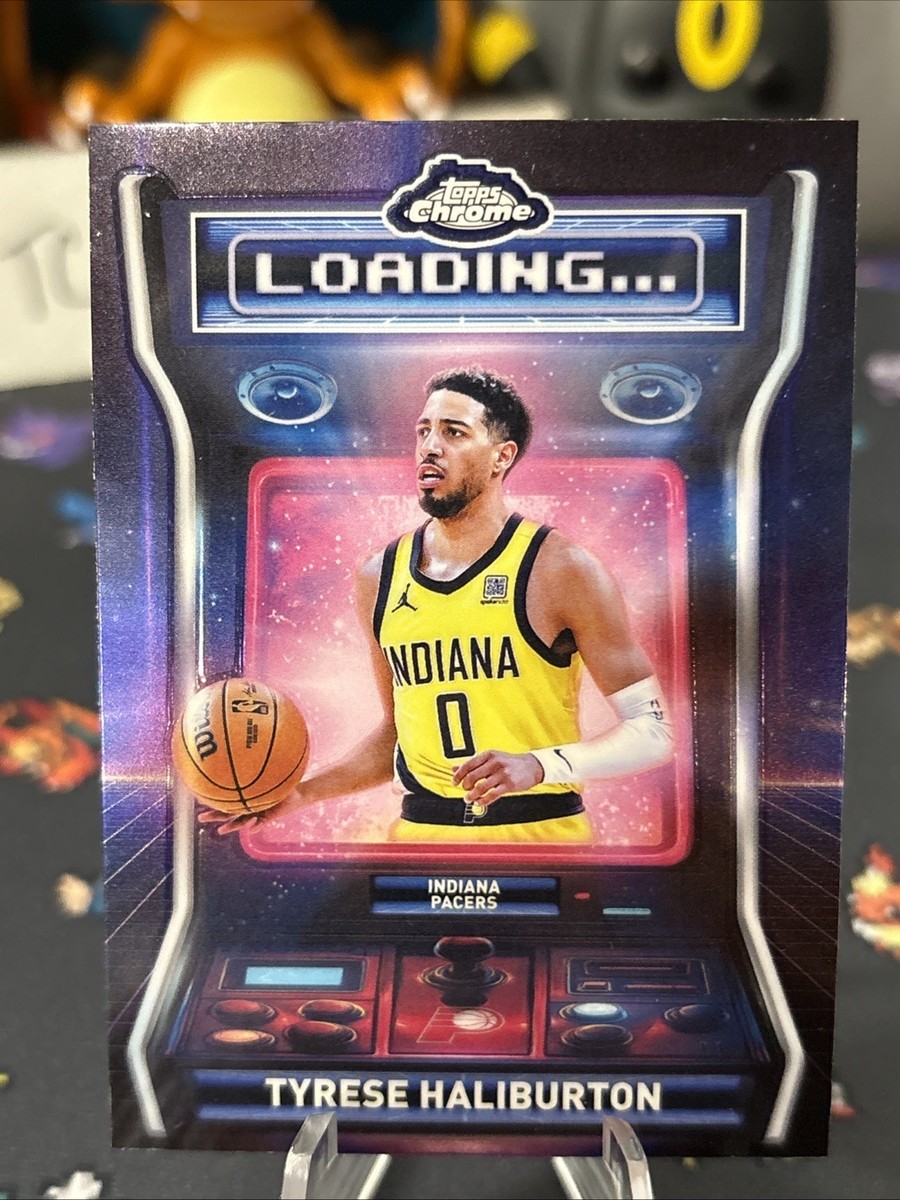 Tyrese Haliburton 2025-26 Topps Chrome NBA Loading… Indiana Pacers