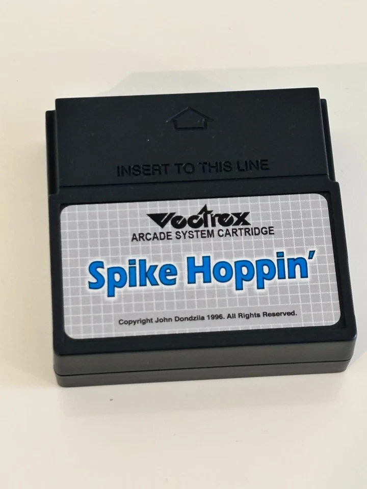 MB Vectrex Game SPIKE HOPPIN -selten- mit Box und Modul, getestet *LOOK* - Bild 2 von 4