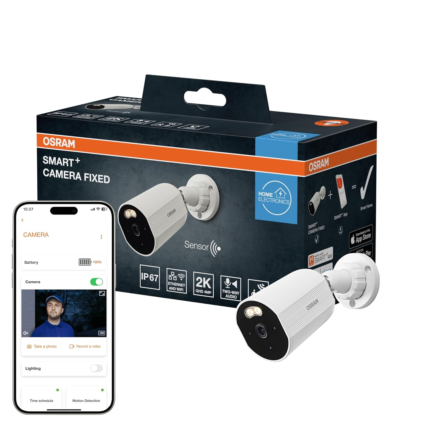 Offerta Telecamera Esterno 2K 4MP WiFi IP67 - Miglior Rapporto Qualità Prezzo