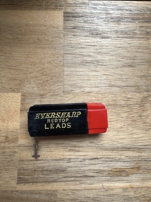 x1 Eversharp rote Spitzenmine extra hart dünn Vintage Bleistiftminen 