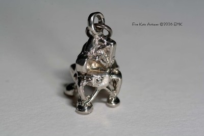 Vintage - Apollo LEM Charm - NASA - Space Flight - Mission - Unknown Metal