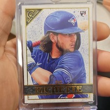 2020 Topps Gallery Rookie Bo Bichette #130 Toronto Blue Jays Art by Mayumi Seto