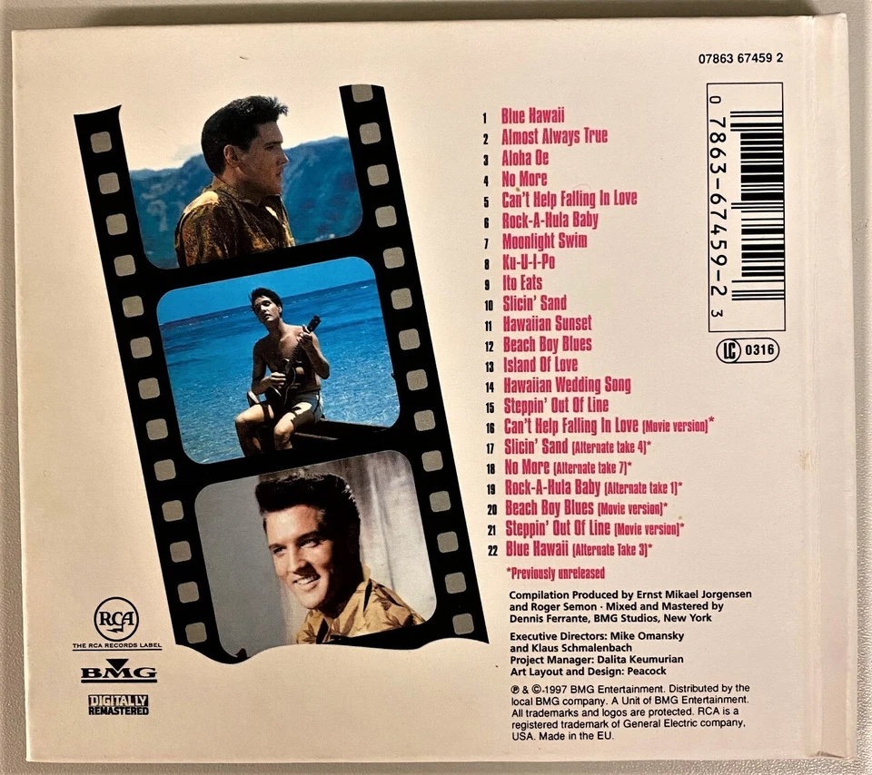 Elvis Presley EU Blue Hawaii ( Collector's Edition ) TOP - Bild 4 von 4