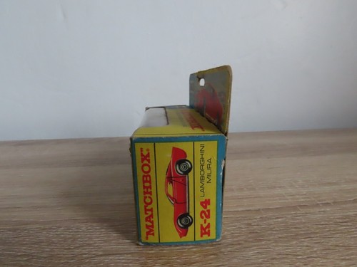Vintage Matchbox King Size K-24 Lamborghini Miura Diecast Model (Boxed) - Picture 14 of 15