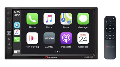 Nakamichi 7'' 2 DIN Car Media Receiver Mechless Android Touch Screen (NAM3510-M7)