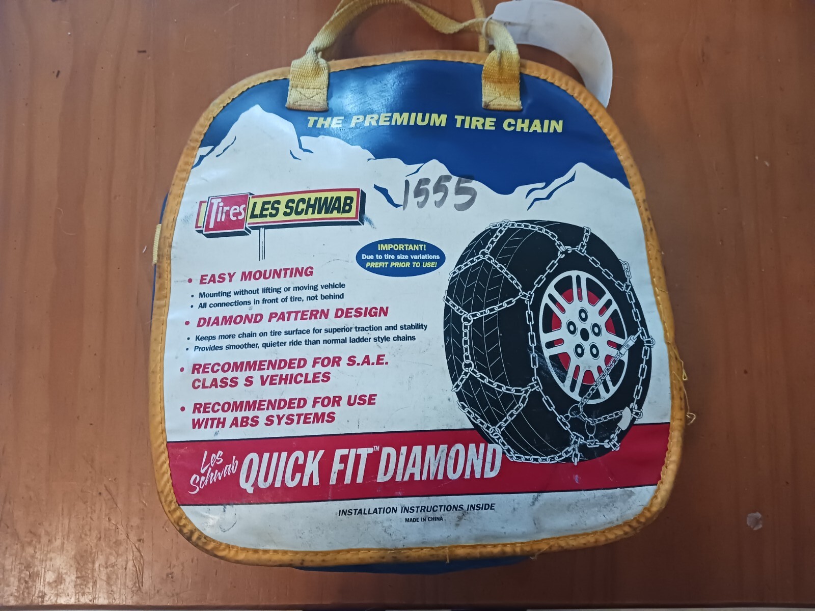 1555 Les Schwab Laclede (also Alpine Premier) Diamond Tire Show Chains