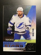 2020-21 Upper Deck Synergy NIKITA KUCHEROV Lightning Exceptional Stars /749 🔥🔥