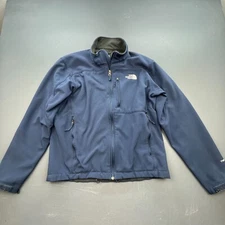 The North Face Apex Bionic Jacket Men’s Medium Navy Full Zip Fleece Softshell