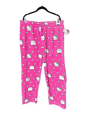 Sanrio Hello Kitty Dear Daniel Pajama Pink Pants NEW - Size XL