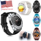 Unlocked Bluetooth Smart Watch Call Text Sync Reminder for Android Cell Phones