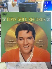 Elvis Presley RCA LSP-3921 Gold Records Volume 4 Tan Label Vinyl LP Excellent