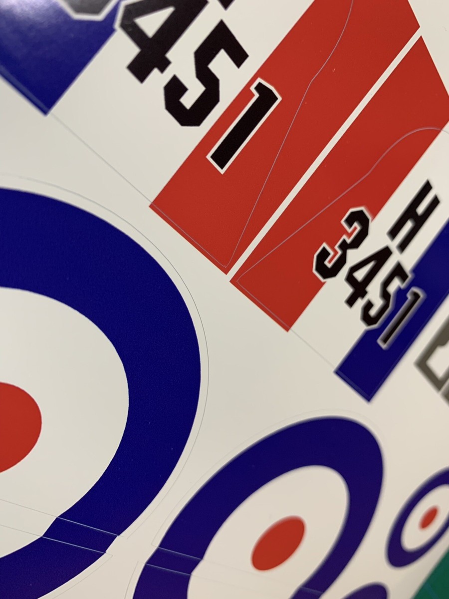 Adesivo Personalizzato Per 60051 Replacement Sticker Sheet For