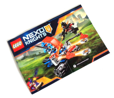 LEGO NEXO knights Anleitung 70310 Knighton Battle Blaster Unbeschädigt A6