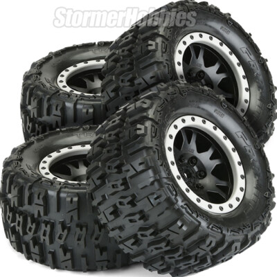 #ad #ad 4 Pro Line Trencher Tires Pro Loc All Terrain Tires Mounted X MAXX PRO10151 13 $159.95