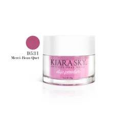 Kiara Sky Nail Dipping Powder D531 Merci-beau-quet 1oz