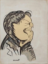 Isidre Nonell Signed Catalan Modernist Oil Painting on Canvas - Spanish Art