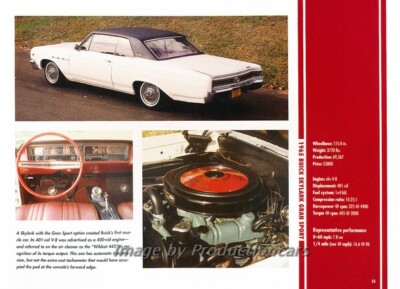 1965 Buick Skylark Gran Sport Original Car Print Article J265