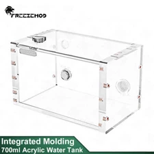 FREEZEMOD 700ML Square Liquid Water Cooled Acrylic Storage Water Tank Main Body
