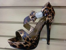 Excellent quality Animal print High Heels. Pazzle Joyce 01
