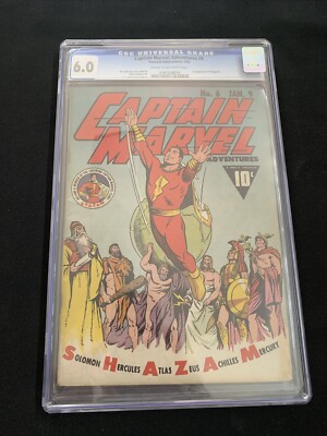 Captain Marvel Adventures 6 Fawcott Hogarth Al Liederman Pete Costanza C.C. Beck
