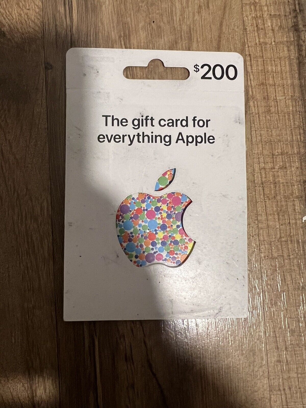 $200 Apple Gift Card (Email Delivery)