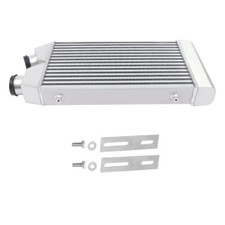 2.5 Aluminum Intercooler Front Mount Inlet Outlet Same One Side Universal