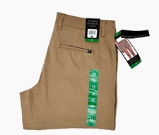 Banana Republic Women's Chino Shorts Brown Size 12 NEW With Tags