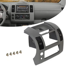 Center Dash Console Panel Cluster Lid Bezel For Nissan Frontier 2005-2020
