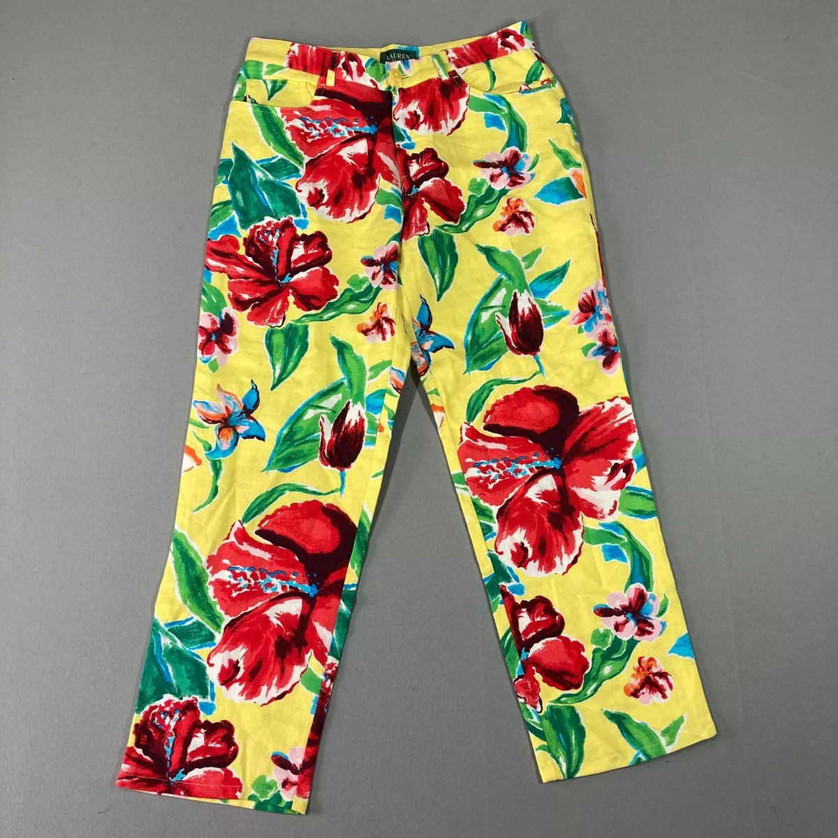 Ralph lauren floral pants cheap