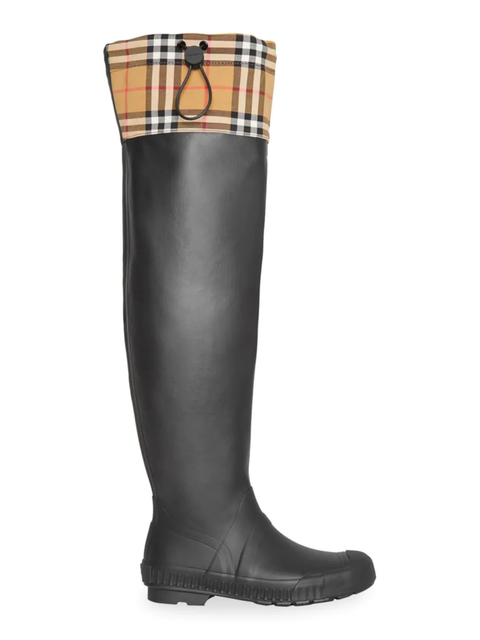 burberry tall rain boots
