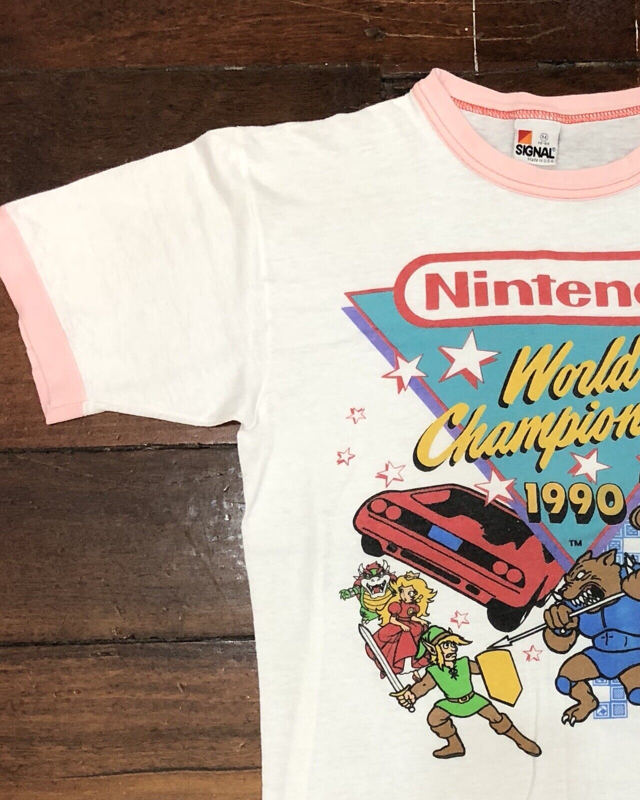 Vintage Nintendo 1990 World Championships Original Licensed T-Shirt / Shirt