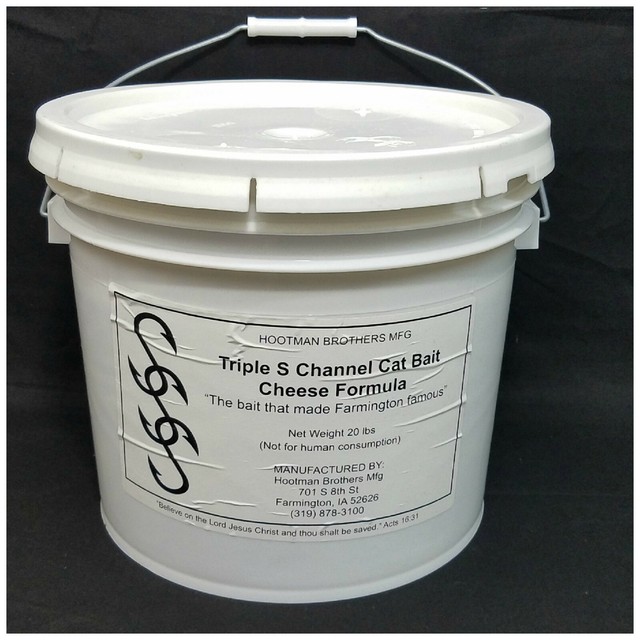 TRIPLE S CATFISH CHEESE DIP BAIT, (FORMALLY SONNYS SUPER STICKY) 20LB