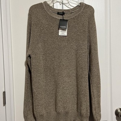 Colin s wool blend Men s sweater Size XL. BRAND NEW with tag on.