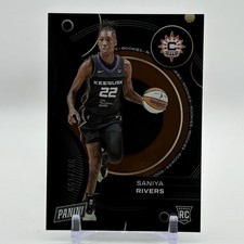 2025 Panini WNBA Player of the Day #RC7 Saniya Rivers Rookies Orange #/199