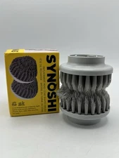 Synoshi Cone Brush Heads for Corners and Hard-To-Reach Places 2-Pack