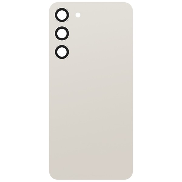 Clappio, Batteriedeckel Ersatz Galaxy S23 Plus Mit Kleber, Beige-image