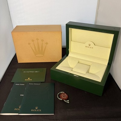 ROLEX Watch Box Case 39139.64 Booklet of DATEJUST (2007) 100%Authentic YZ8821
