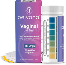 Vaginal Ph Test Strips for Women – 100 Strips, At-Home BV and Yeast Infection...