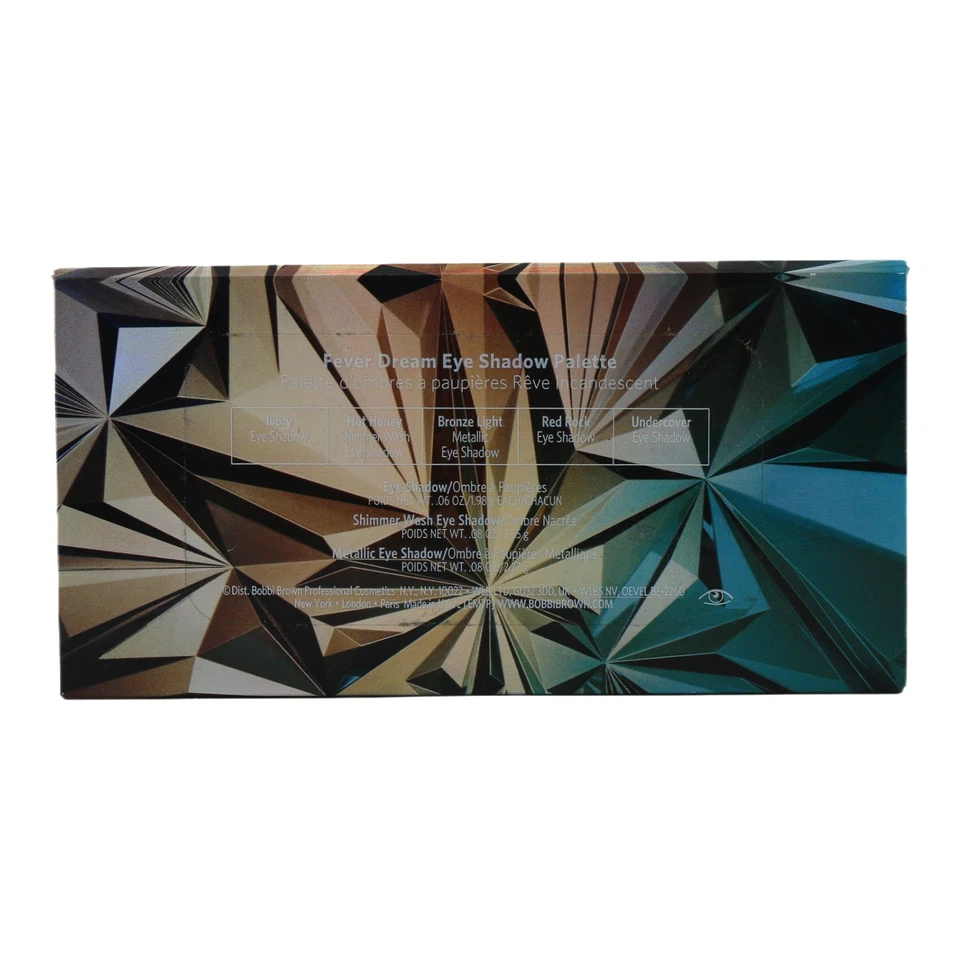 Paleta de sombras de ojos Bobbi Brown Fever Dream - 5 tonos, edición limitada - nueva en caja / Ub Foto 3 de 3
