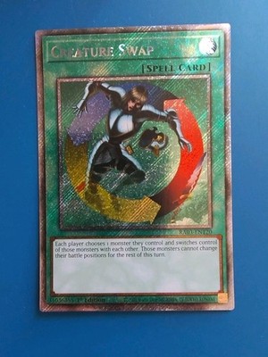 Near Mint Yugioh Creature Swap - RA03-EN120 - Platinum Secret Rare 1st Edition