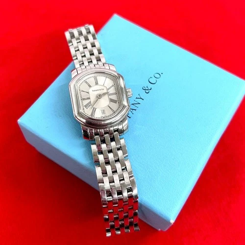 TIFFANY&Co. Mark coupe Watches Stainless Steel Silver 40410
