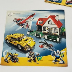 Lego Creator 4953 Fast Flyers 96% Complete W/Manuals, See Inventory