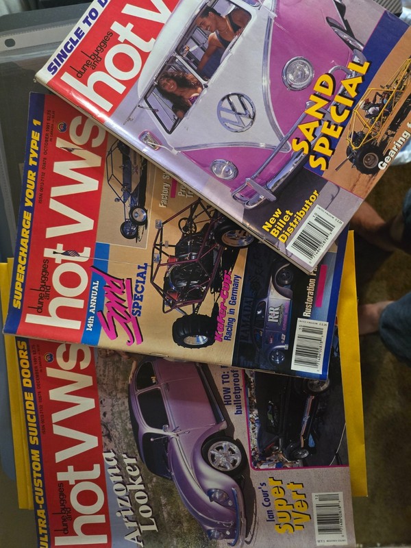 LOT OF 3 DUNE BUGGIES AND HOT VWS MAGAZINES OCT 1982 OCT 1991 DEC 1991