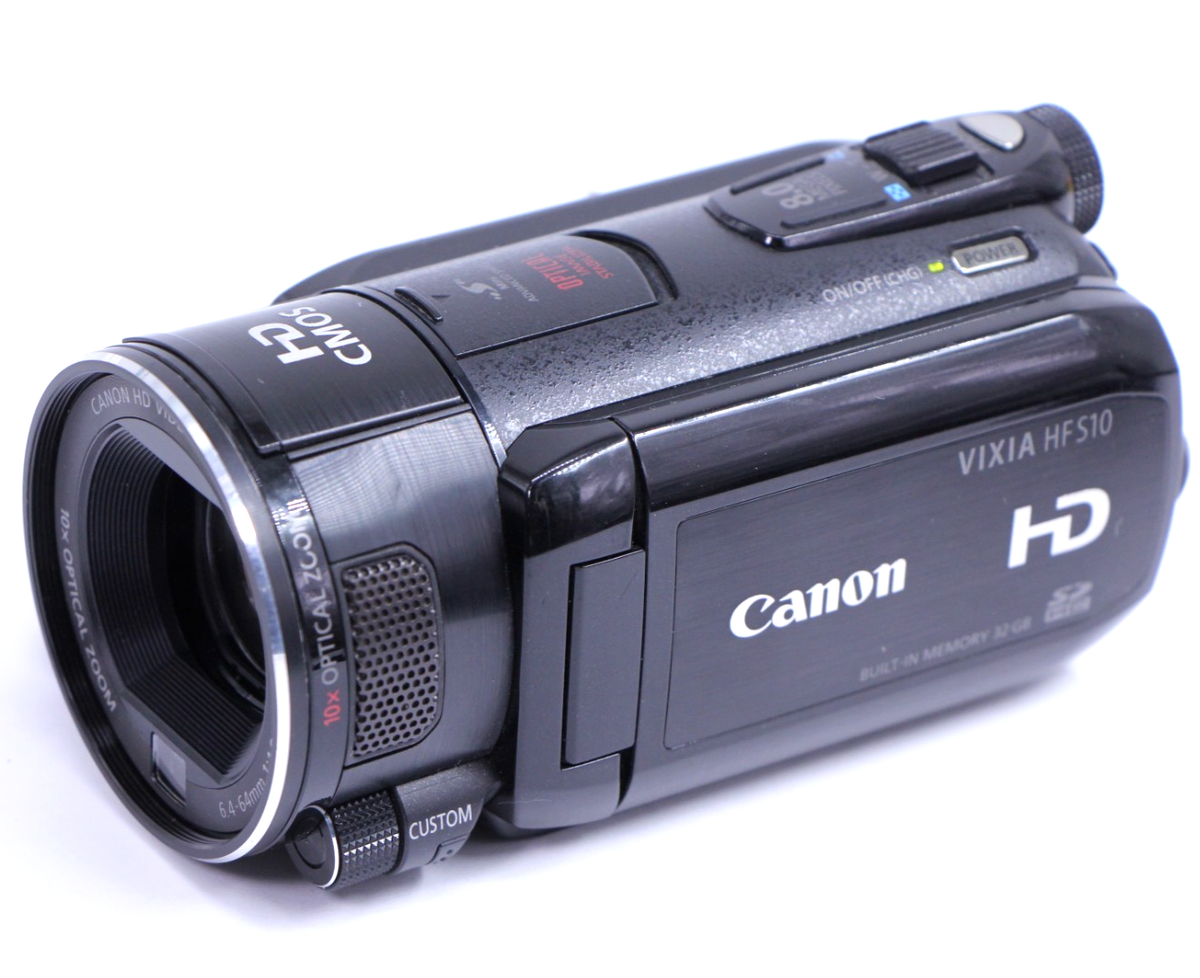 Canon Vixia HF S10 Camcorder Full HD video CMOS 1080p AVCHD 10x