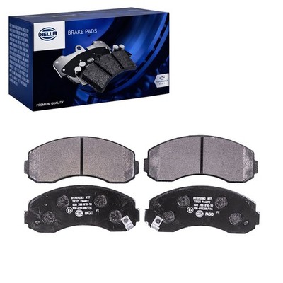HELLA BREMSBELÄGE VORNE passend für ASIA MOTORS HI-TOPIC KIA BESTA K2500 K