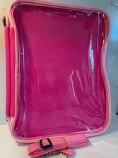 GoPinPro Pinfolio Show Maxx Portable Pin Organizer- Pink/Light Pink