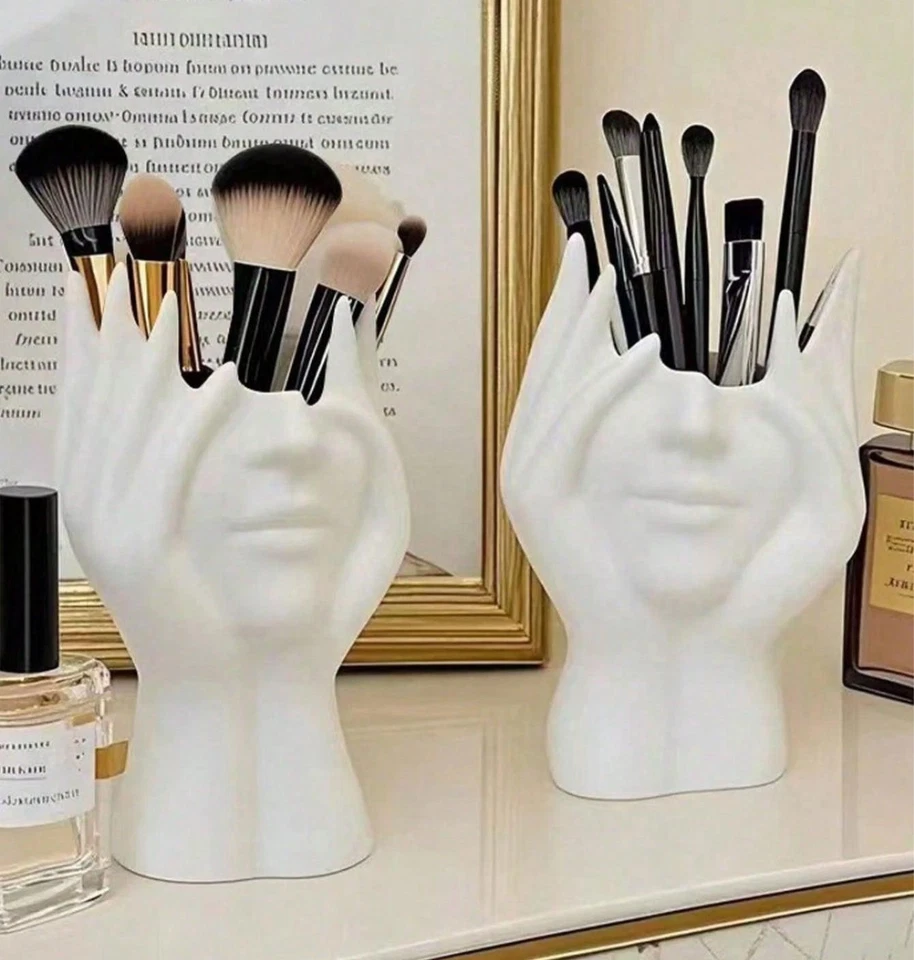 1 Stück Menschliche Form Dekorative Schreibtisch Organizer, Multifunktionale Stift/Make-up Pinsel Halten