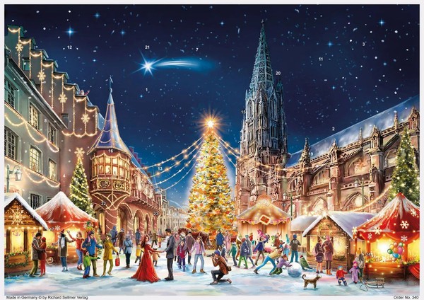 Adventskalender Freiburg | M. Haduk | Papier-Adventskalender | Kalender-image