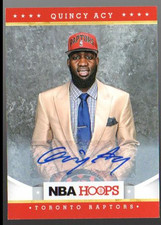 2012-13 Hoops Autographs #293 Quincy Acy - NM-MT