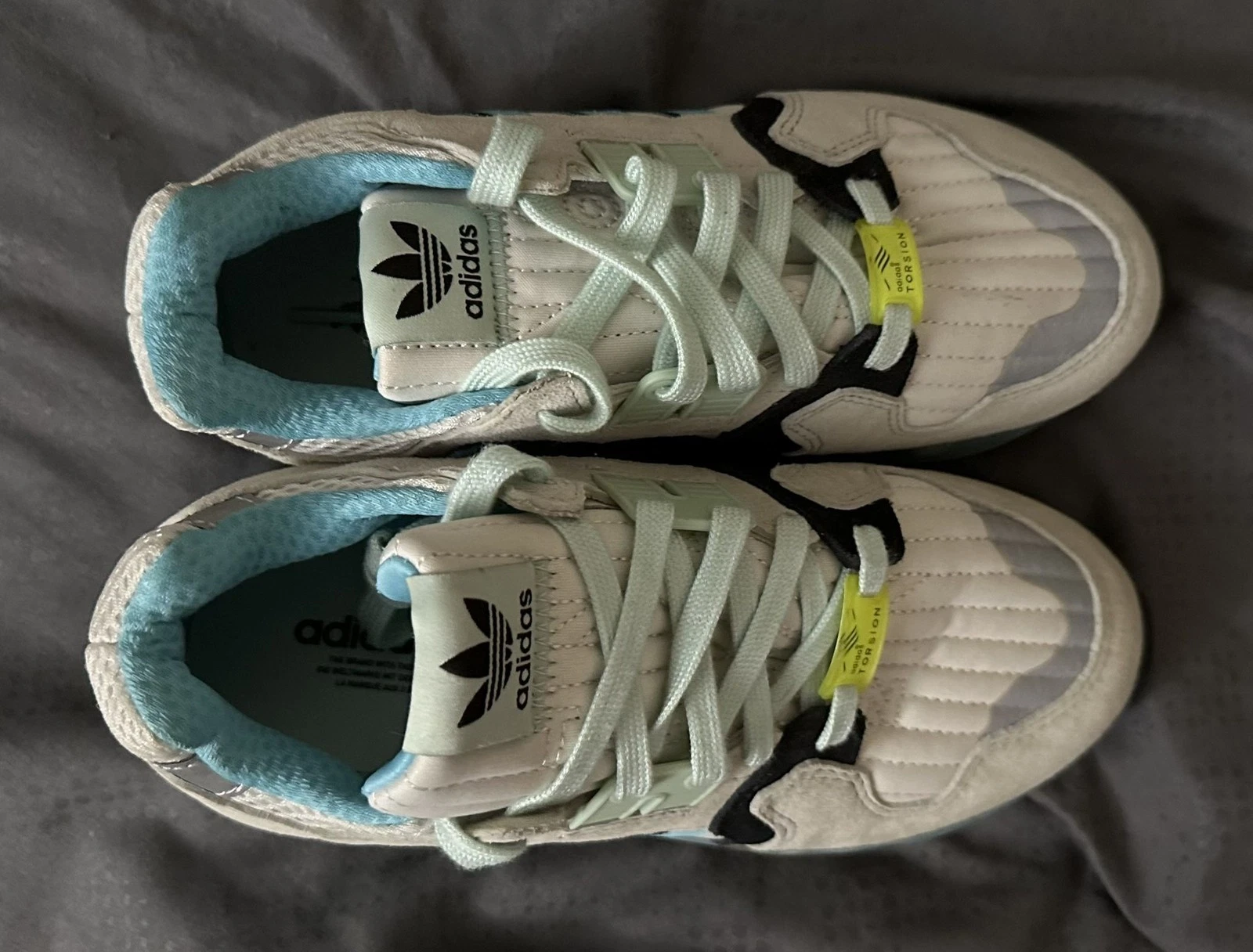 とお Size 5.5 - Adidas ZX Torsion Orbit Grey | eBay